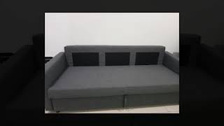 How to use Ikea sofabed Type FRIHETEN 3seat sofabed [upl. by Eskill]