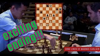 Ding Liren 2791 vs Magnus Carlsen 2847  2019 Grand Chess Tour Tata Steel  1x0 [upl. by Divadnoj]