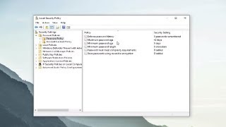 How to Change Password Policy Settings In Windows 10 and Server Editions Tutorial [upl. by Einahpets]