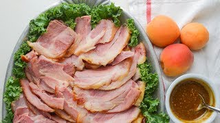 Homemade Ham with Brown Sugar Mustard Glaze [upl. by Ragucci]