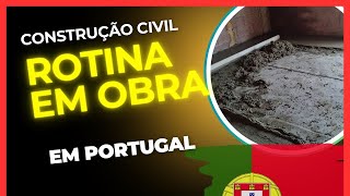 construção civil em Portugal 🇵🇹 [upl. by Odlonra]