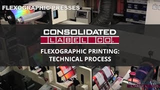 Flexographic Printing Technical Process [upl. by Llenehc]