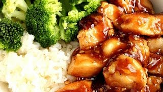 Quick Teriyaki Chicken Rice Bowls recipe [upl. by Latreshia]