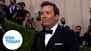 Jimmy Fallon issues apology after toxic workplace allegations  USA TODAY [upl. by Wileen647]