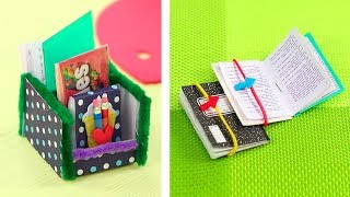 14 DIY Mini Schulsachen Die Super Funktionieren [upl. by Haggai542]