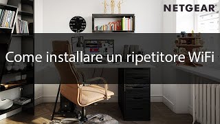 Come installare un ripetitore WiFi NETGEAR [upl. by Drogin695]