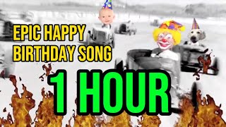 EPIC Happy Birthday Song  1 HOUR [upl. by Odlanier917]