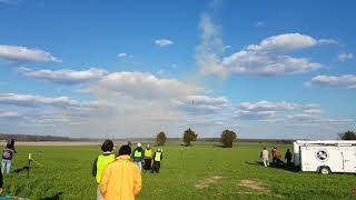 World Record Model Rocket Launch  34 Scale Mercury Redstone [upl. by Htims]