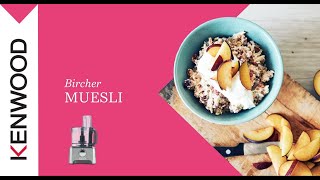 Autumn Bircher Muesli made with the Kenwood Multipro Classic Food Processor [upl. by Cyrillus]