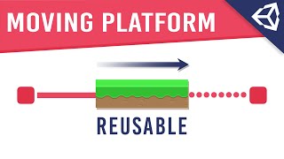 Unity Tutorial  How to Make Moving Platform in Unity  Unity Tutorial for Beginners [upl. by Kentigera]