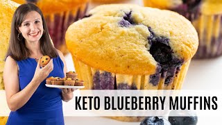 THE BEST KETO MUFFINS Quick Easy And Moist [upl. by Darice]