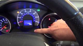 2012 Honda Fit  Oil Life Light Reset  How to [upl. by Glassman106]