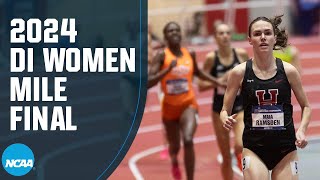 Womens Mile Final  2024 NCAA indoor track and field championships [upl. by Hermy]