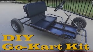 DIY Go Kart Kit Frame [upl. by Matthaeus]