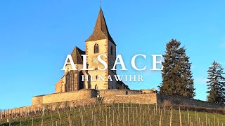 Alsace Wine Route  France  Alsace  HautRhin  Hunawhir [upl. by Yeleen303]