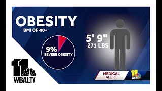 Weight in America Obesity rate increases across US Part 1 of 5 [upl. by Attenej]