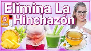 Elimina La Hinchazón  Cómo Disminuir La Inflamación Del Abdomen O Bajo Vientre Con Jugos Y Té [upl. by Tessa]