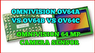 OMNIVISION OV64A VS OV64B VS OV64C COMPARISONOMNIVISION 64 MP CAMERA SENSOR [upl. by Wina367]