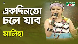 Ekdin To Chole Jabo  Khude Gaanraj  2013  Maliha  Band Song  Channel i [upl. by Alamap]