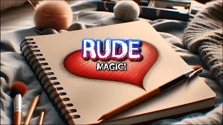 RUDE  MAGIC Lyrics  Sub español [upl. by Etsirk]