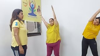 90kg  वाले अपना वजन तेजी से कम करें Day 2 इनका 1 दिन में 1 किलो वजन कम हुआWeight Loss Yoga Aero [upl. by Glovsky]