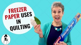 Revised  How to Use Freezer Paper in Quilting [upl. by Edals]