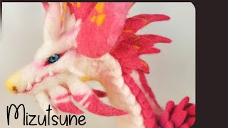 Needle felting a Mizutsune [upl. by Nnod]