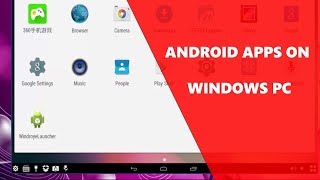 How to open apk files on PC Computer and Laptop [upl. by Mikkel]