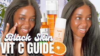 Vitamin C Guide For Black Skin How to Get Glowy Skin [upl. by Adraynek]