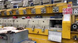 BMR squaringchamfering machine BMR Everest 620 lapping line control devices sorting and box line [upl. by Kale]