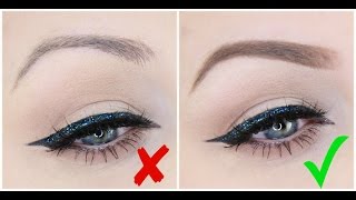 Tuto comment maquiller ses sourcils [upl. by Warwick]