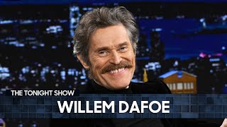 Willem Dafoe Responds to Fans Casting Him as the Joker and Talks Inside  The Tonight Show [upl. by Ebner]