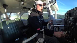 FIRST SOLO FLIGHT by Student Pilot in a Cessna 172 [upl. by Waxler]