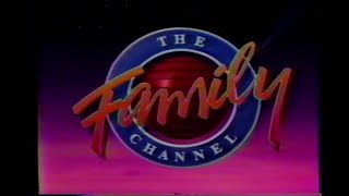 1991  The Family Channel Commercial Blocks  theVHSfiles [upl. by Cattima]