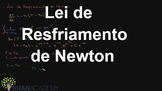 Lei de Resfriamento de Newton  Matematica  Khan Academy [upl. by Evers16]