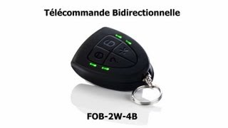 FOB2W4B Télécommande Bidirectionnelle [upl. by Nnyluqcaj]