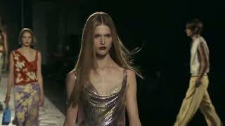 Versace  SpringSummer 2025 Fashion Show [upl. by Aisile]