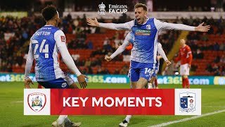 Barnsley v Barrow AFC  Key Moments  Third Round  Emirates FA Cup 202122 [upl. by Selohcin969]