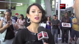 Interview with Ziyi Zhang at The Grandmaster LA Screening [upl. by Tak]