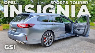 New Opel Insignia Sports Tourer GSI 2022 [upl. by Ahsetra]