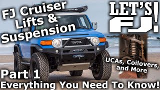 FJ Cruiser Lifts amp Suspension Explained  Part 1  Basics  Everything You Need to Know [upl. by Lorin]