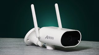 Anran 5MP Auto PanTracking Bullet WiFi IP Security Camera Review [upl. by Atrebla]