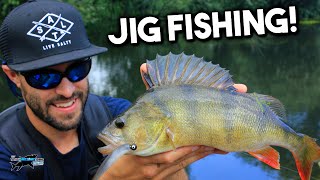 Lure Fishing for Beginners  Perch on Jigs  TAFishing [upl. by Trotta899]