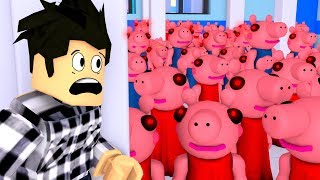 Roblox PIGGY mais avec 100 JOUEURS [upl. by Lorette]