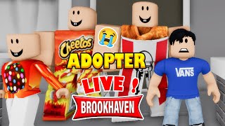 Live Roblox  ADOPTER PAR DES COCO RASÉ SUR BROOK HAVEN  Bientôt 100k 😲 [upl. by Lugar]