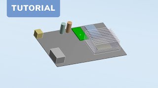 CADFEM Tutorial Nr 34  Thermischen Verhaltensmodelle mit „Model Reduction inside ANSYS“ [upl. by Atival478]