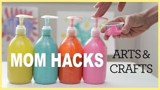 MOM HACKS ℠  Arts amp Crafts Ep 2 [upl. by Nahtaoj]