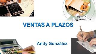 Ventas a Plazos [upl. by Orfield]