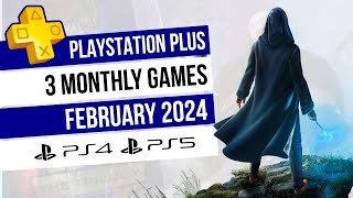 PlayStation Plus Essential February 2024 Monthly Games  PS Plus February 2024 [upl. by Kenley931]