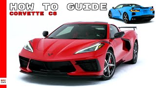 2020 Chevrolet Corvette C8 Owners Manual How To Guide [upl. by Araeit]